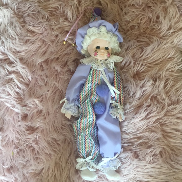 Vintage Porcelain Jester Doll - Picture 4 of 16